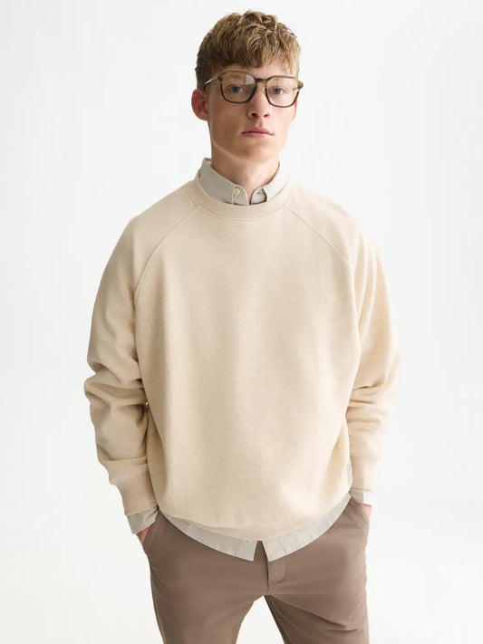 Mélange Loose-Fit Sweatshirt