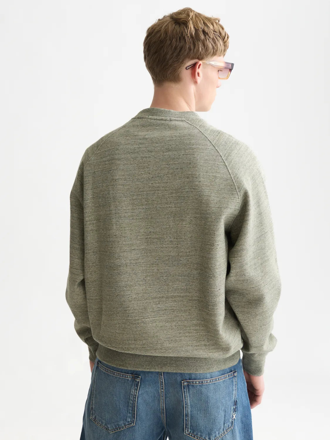 Mélange Loose-Fit Sweatshirt
