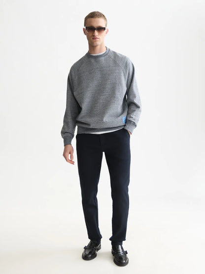 Mélange Loose-Fit Sweatshirt