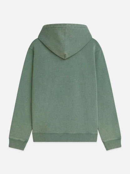 Front Artwork Regular-Fit Washed Hoodie