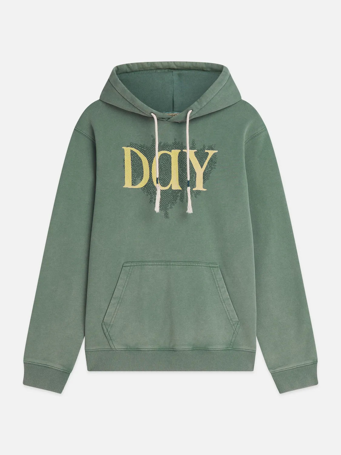 Front Artwork Regular-Fit Washed Hoodie