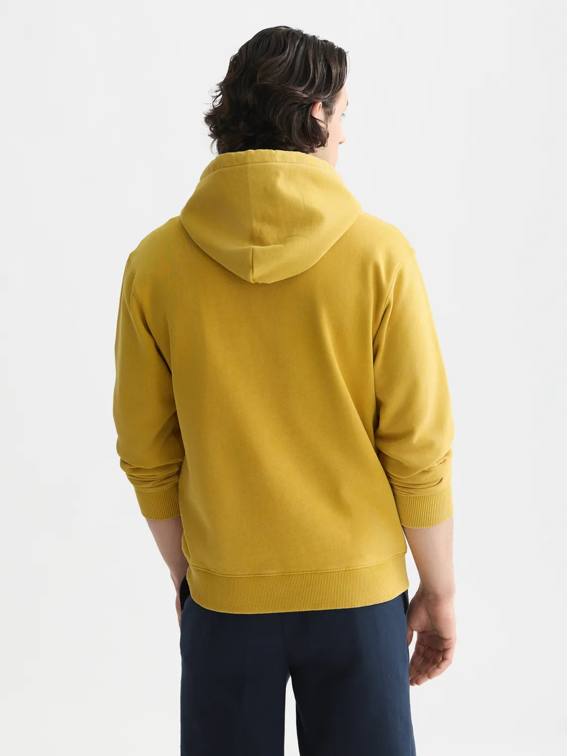 Front Artwork Washed Regular-Fit Hoodie