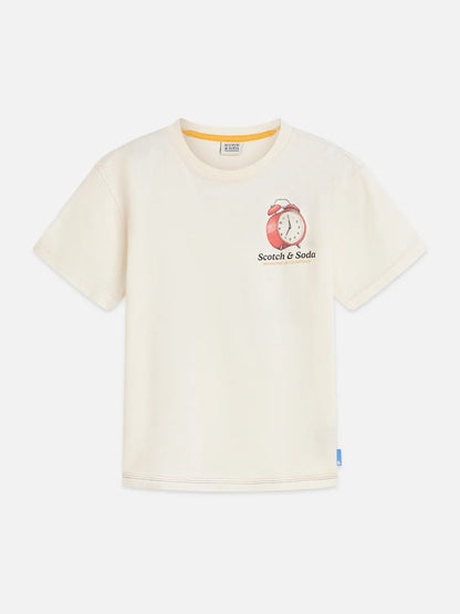Boys' Relaxed-Fit T-Shirt With Front And Back Artwork