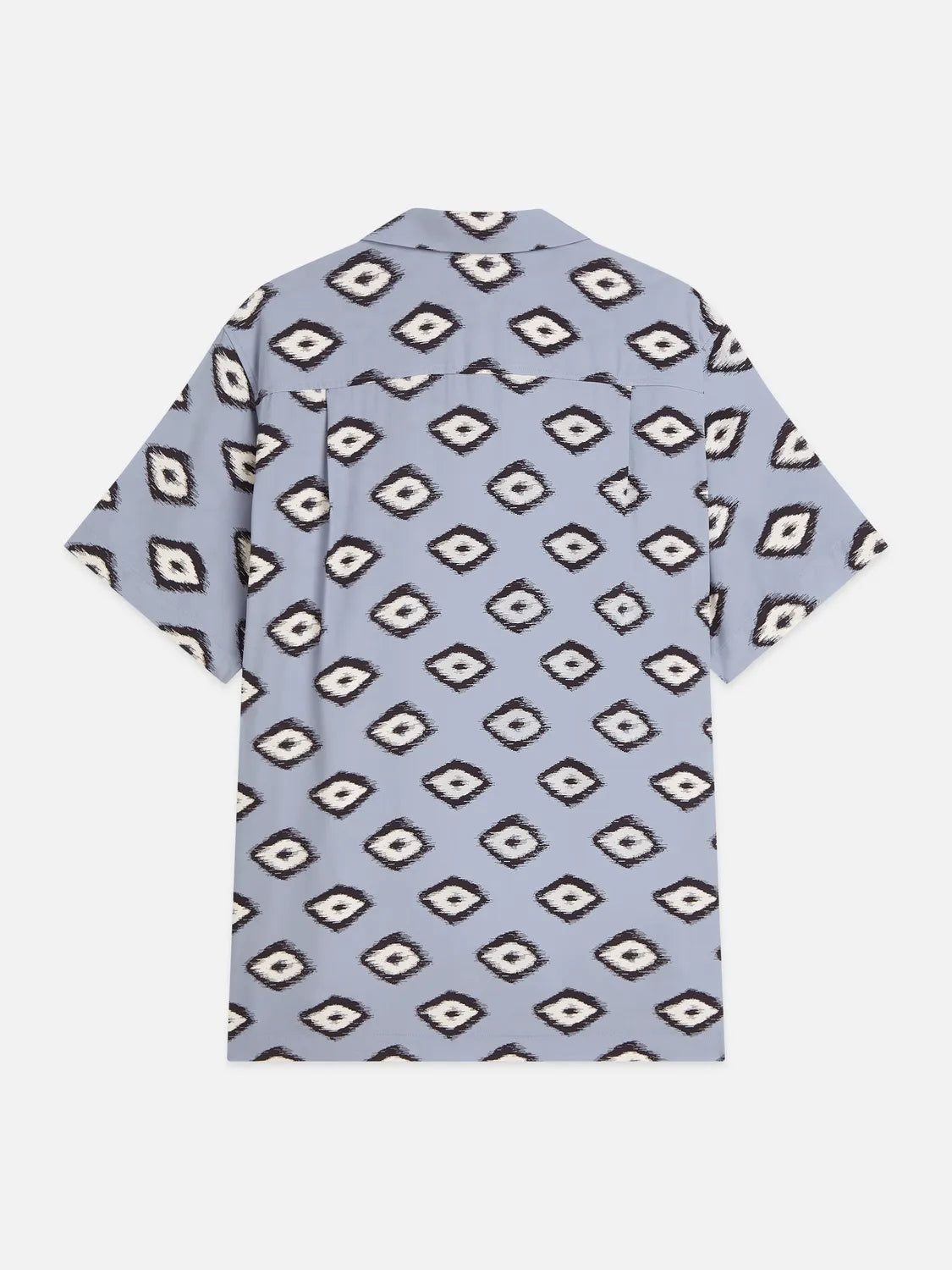 Viscose Printed Short Sleeved Regular-Fit Shirt