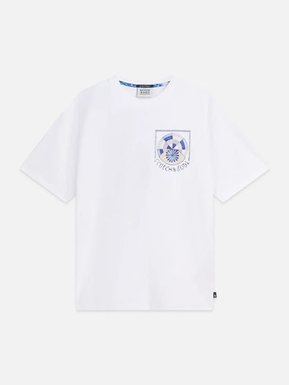 Front And Back Artwork  Relaxed-Fit T-Shirt