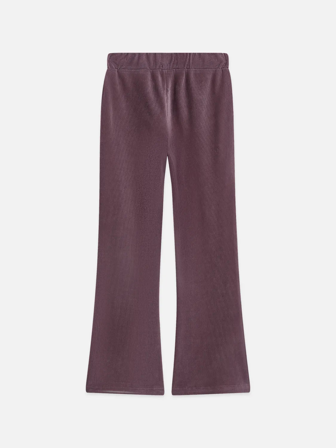 Girls' Velvet Ribbed Leggings