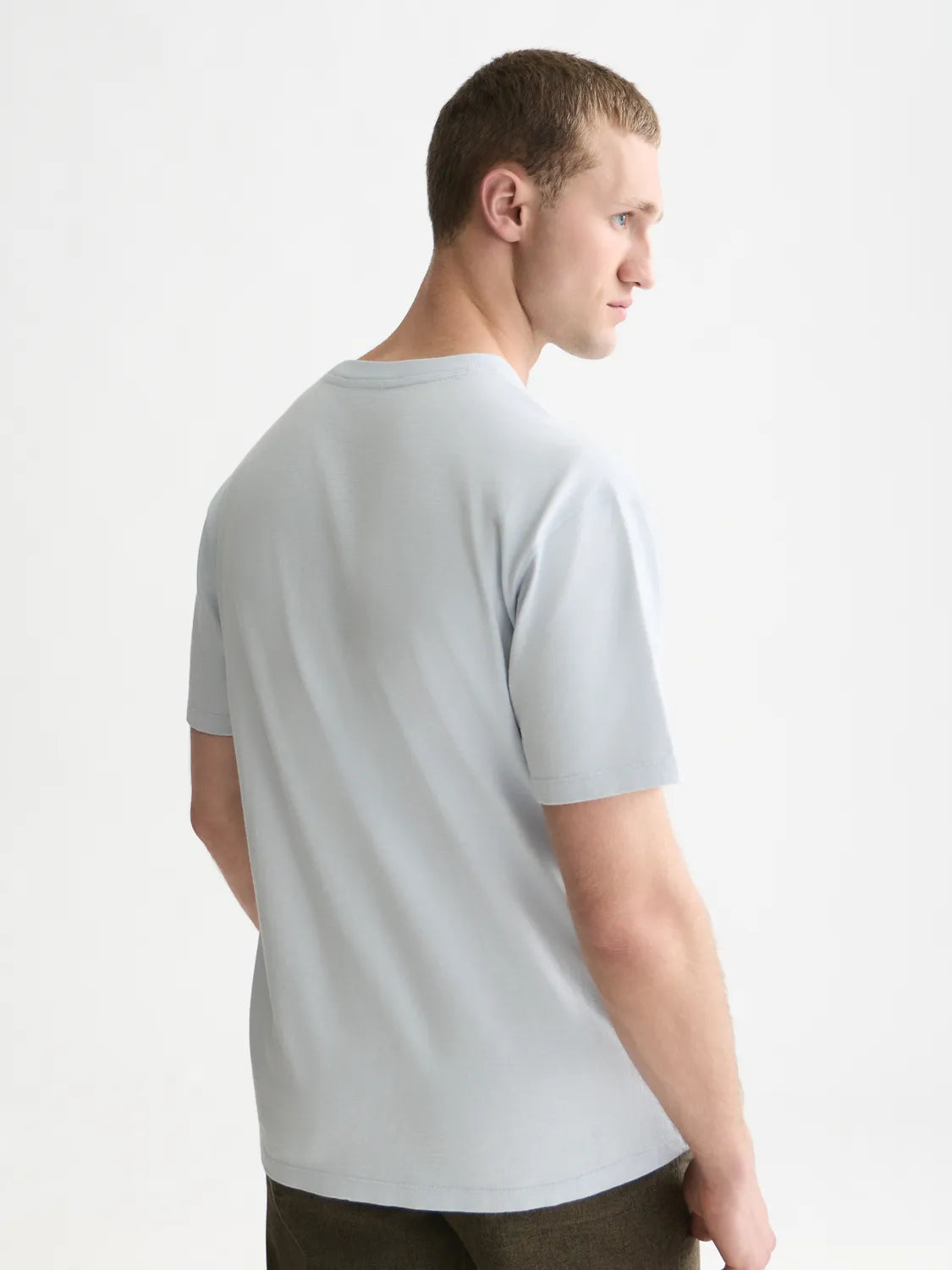 Embroidered Front Artwork Relaxed-Fit T-Shirt
