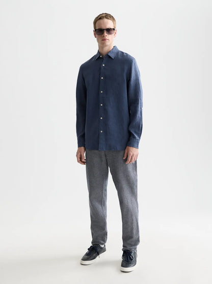 Essentials – Linen Regular-Fit Shirt