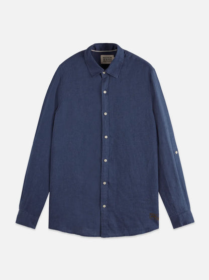 Essentials – Linen Regular-Fit Shirt