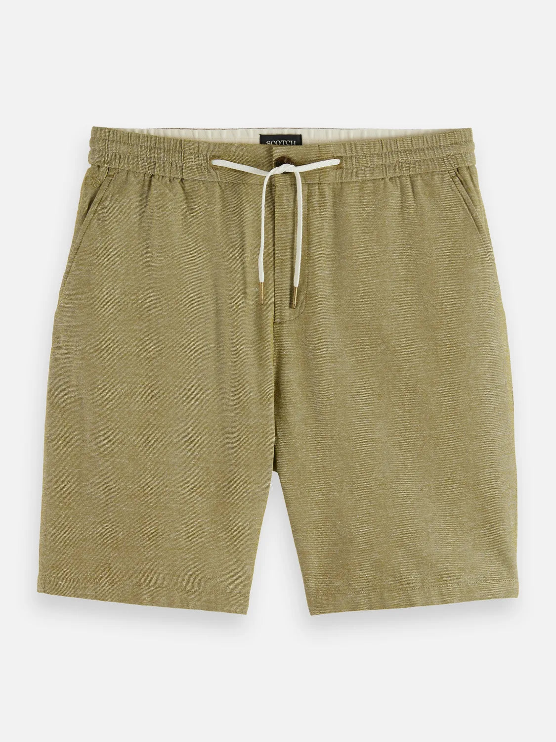 Essentials – Fave Cotton Linen Regular-Fit Chino Shorts