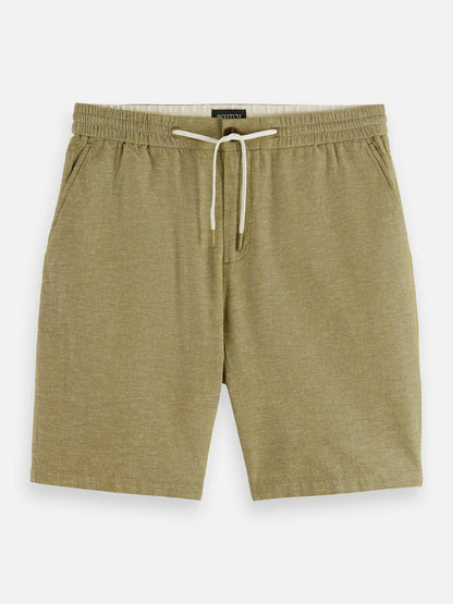 Essentials – Fave Cotton Linen Regular-Fit Chino Shorts