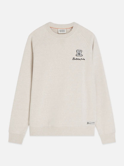 Melange Regular-Fit Sweatshirt
