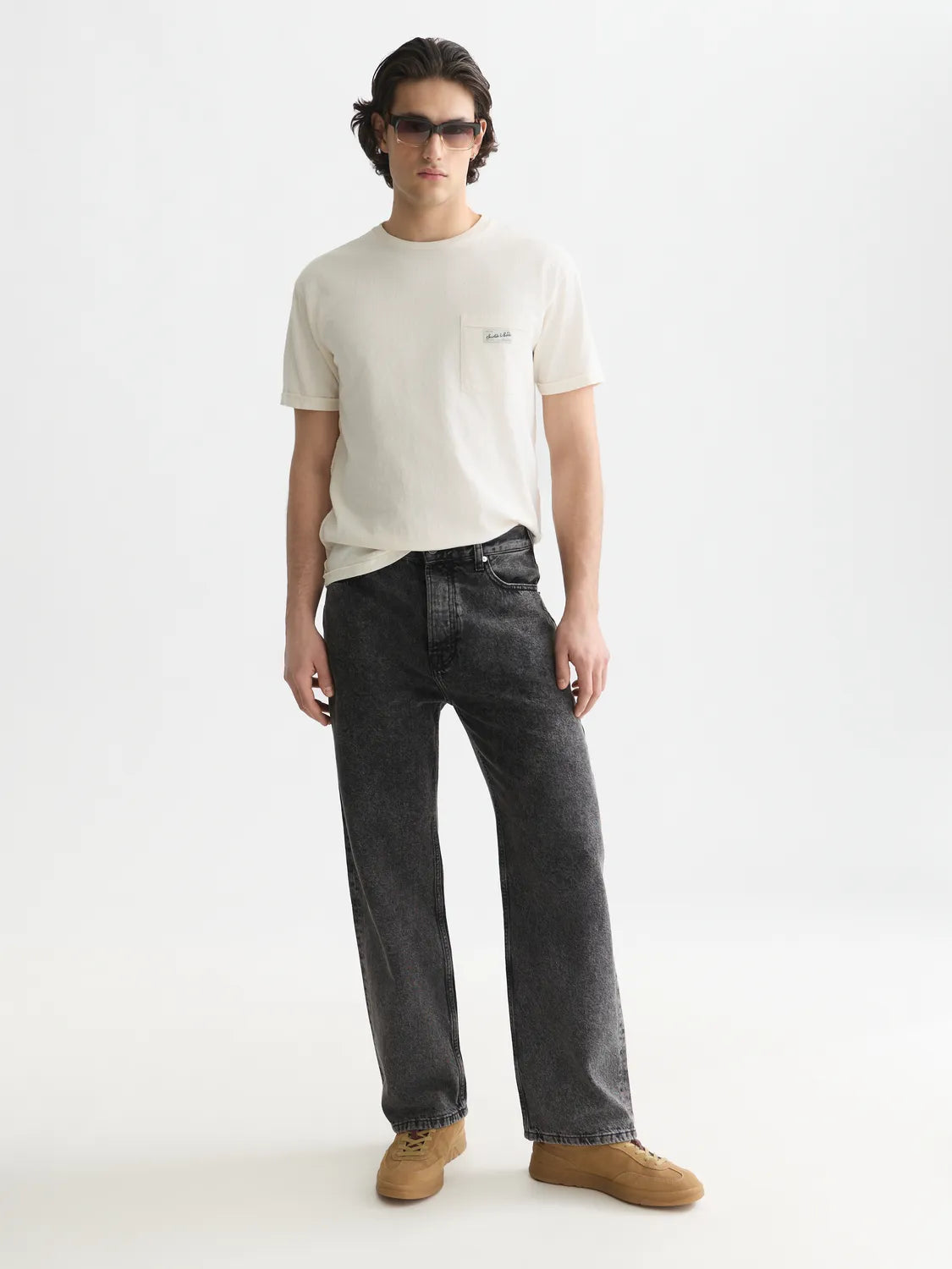Garment-Dye Relaxed-Fit T-Shirt