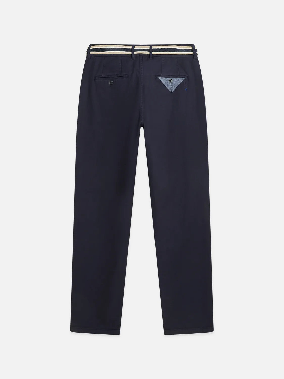 Warren Cotton Blend Twill Belted Chino