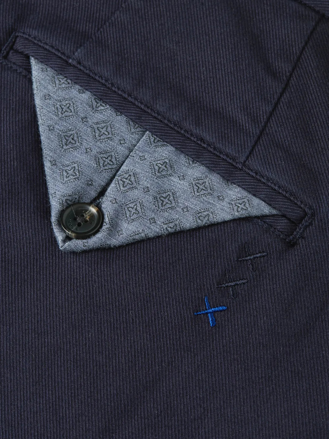 Warren Cotton Blend Twill Belted Chino