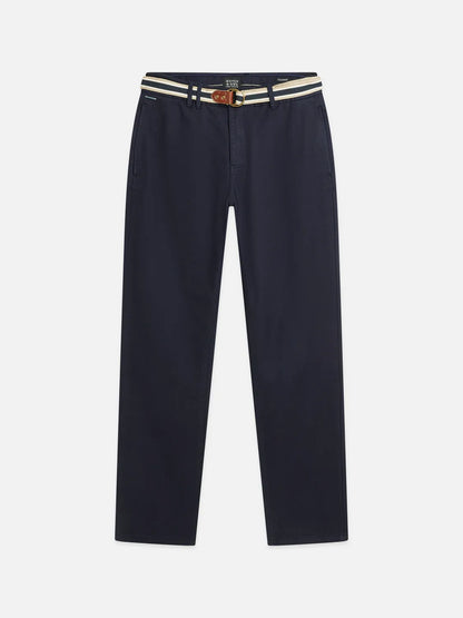 Warren Cotton Blend Twill Belted Chino
