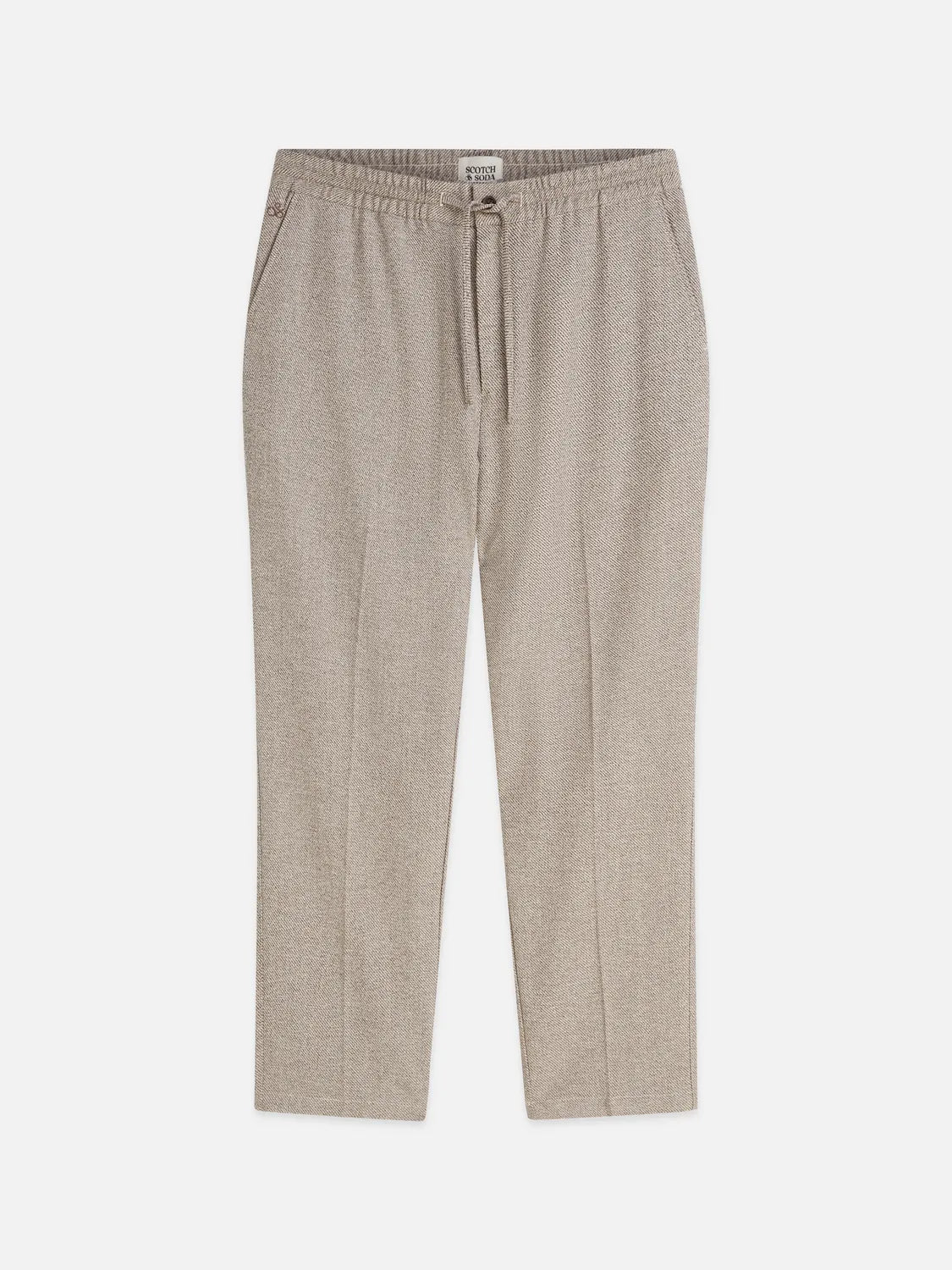 Finch Tailored Structured Yarn-Dyed Weave Jogger