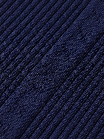Ribbed Knit Turtleneck Tank