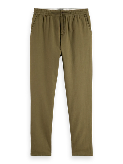 Warren Cotton Linen Straight Jogger