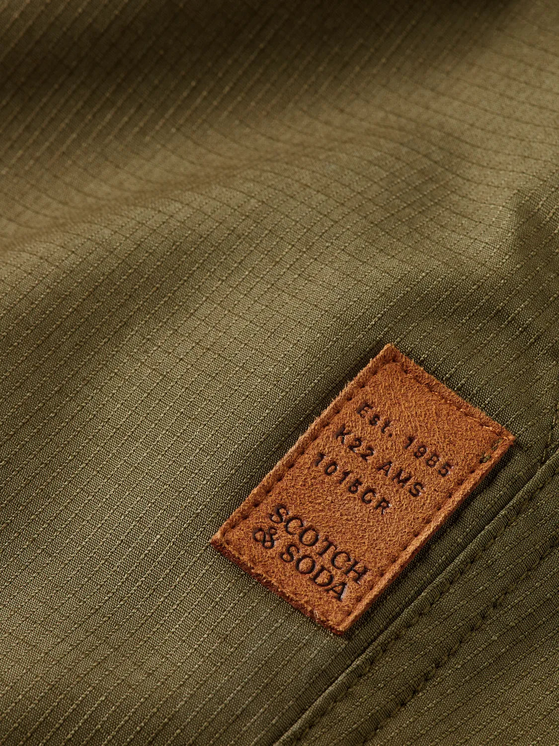 Straight Fit Cotton Ripstop Cargo Pant