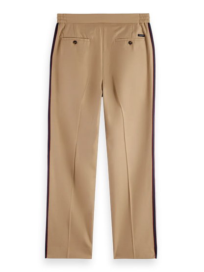 Tape-Trimmed Tailored Straight Fit Jogger