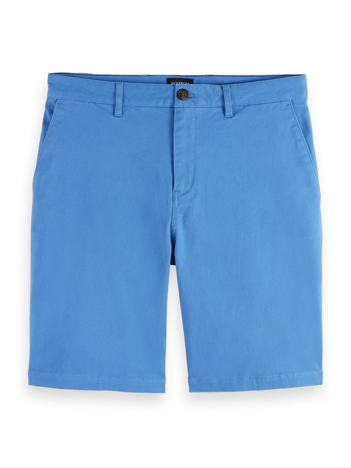 Stuart Washed Cotton Blend Regular Fit Short