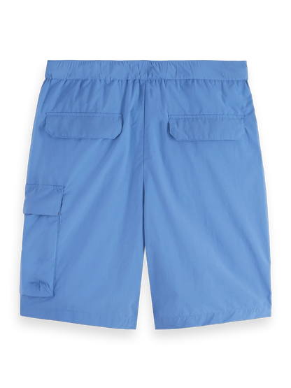 Lightweight Nylon Relaxed Fit Cargo Short