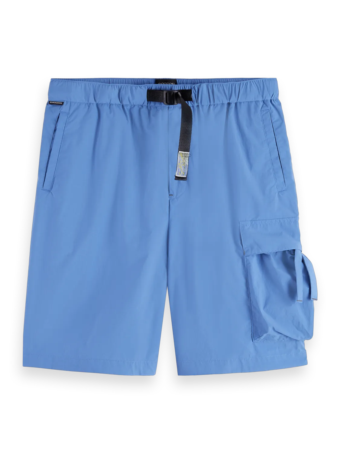 Lightweight Nylon Relaxed Fit Cargo Short