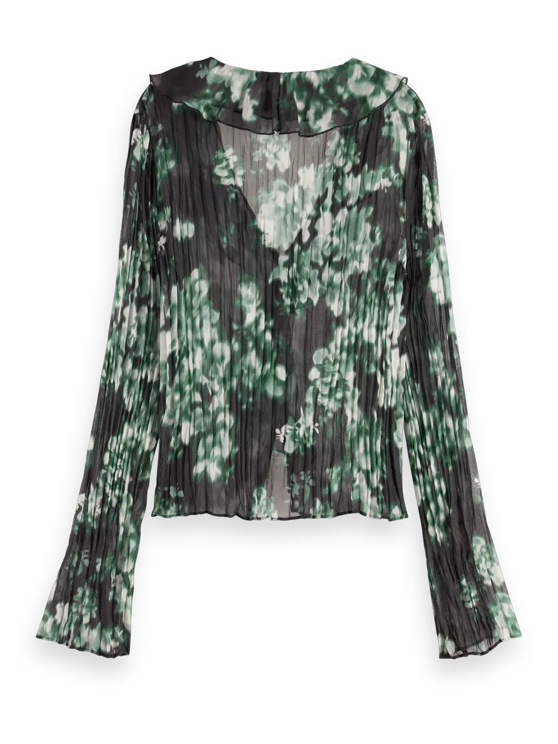 Floral Printed Ruffle Top