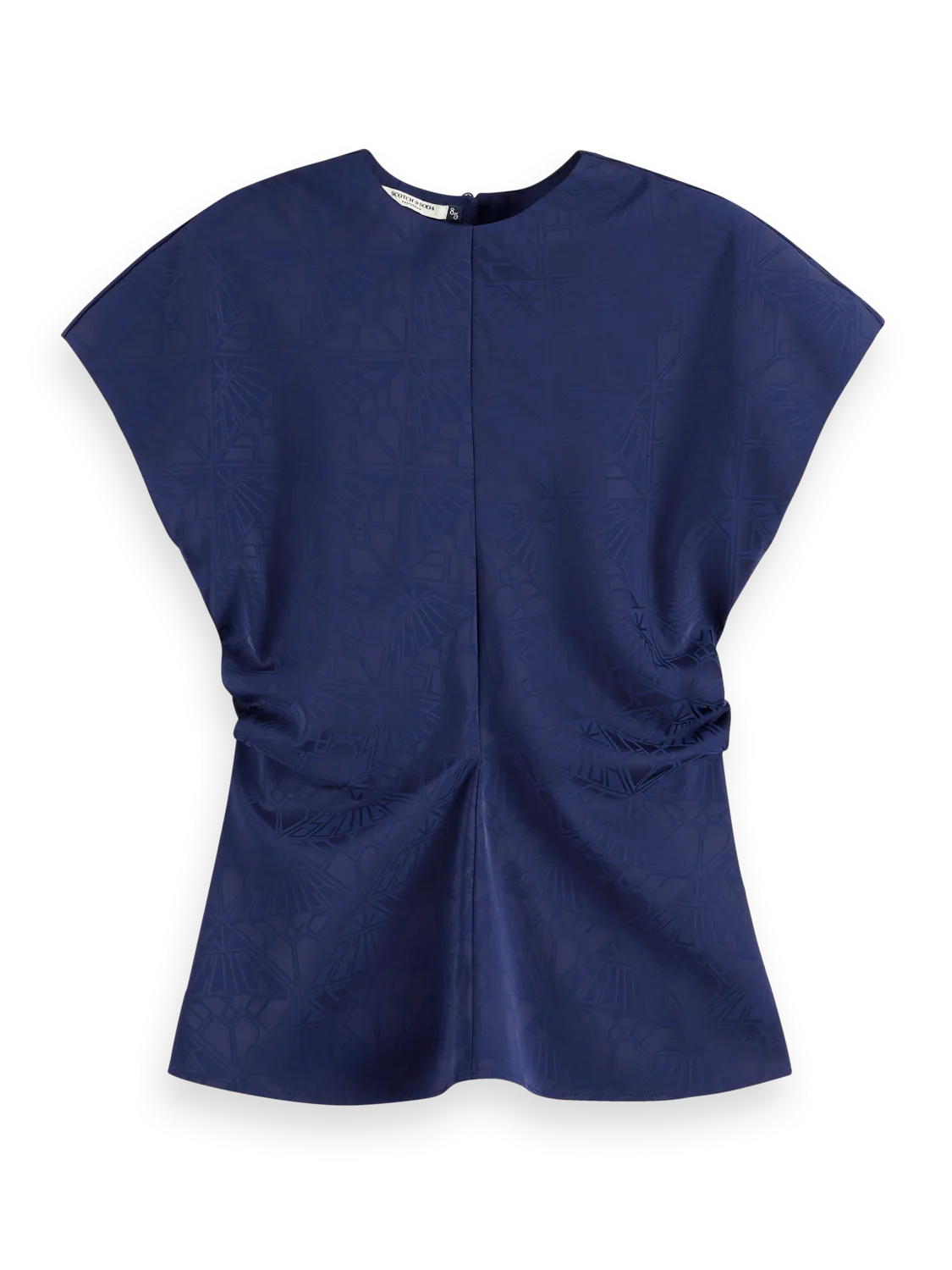 Satin Jacquard Top
