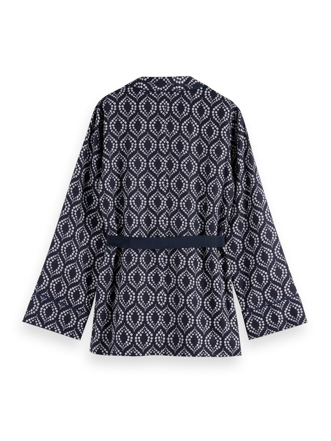 Geometric Printed Pyjama Blazer