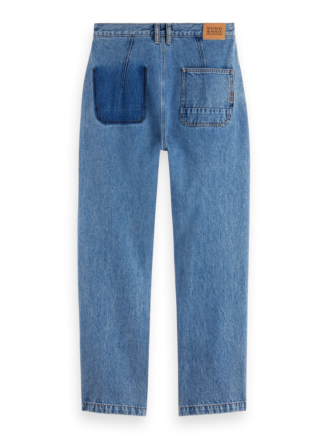 The Verve Straight Workwear Washed Denim Pant | Lakehouse