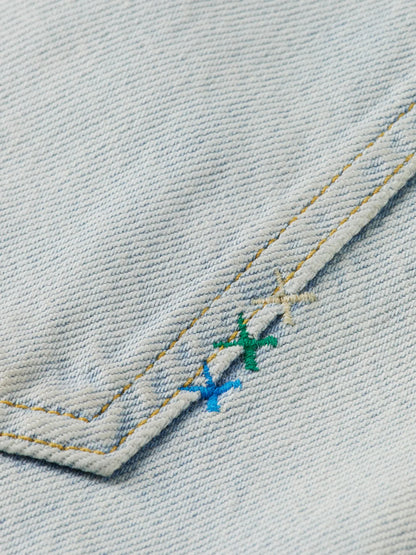 The Ripple Authentic Straight Jeans | Ocean City