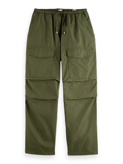Ivy Mid-Rise Wide-Leg Cargo Pant