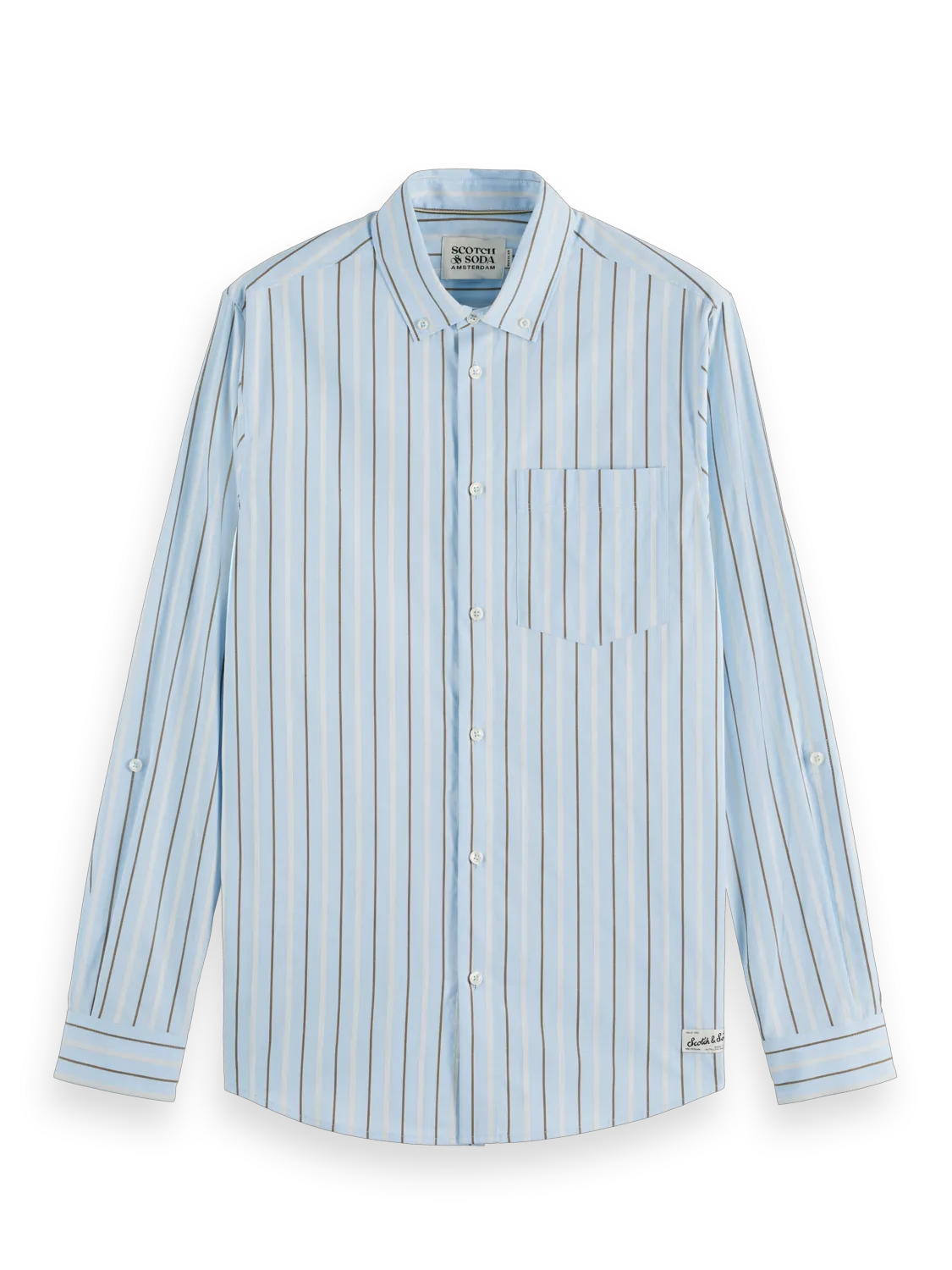 Regular Fit Dobby Stripe Shirt