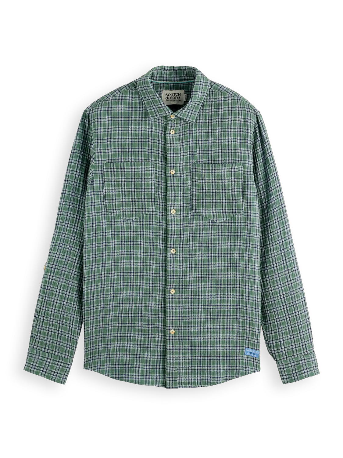 Regular Fit Double Face Check Shirt