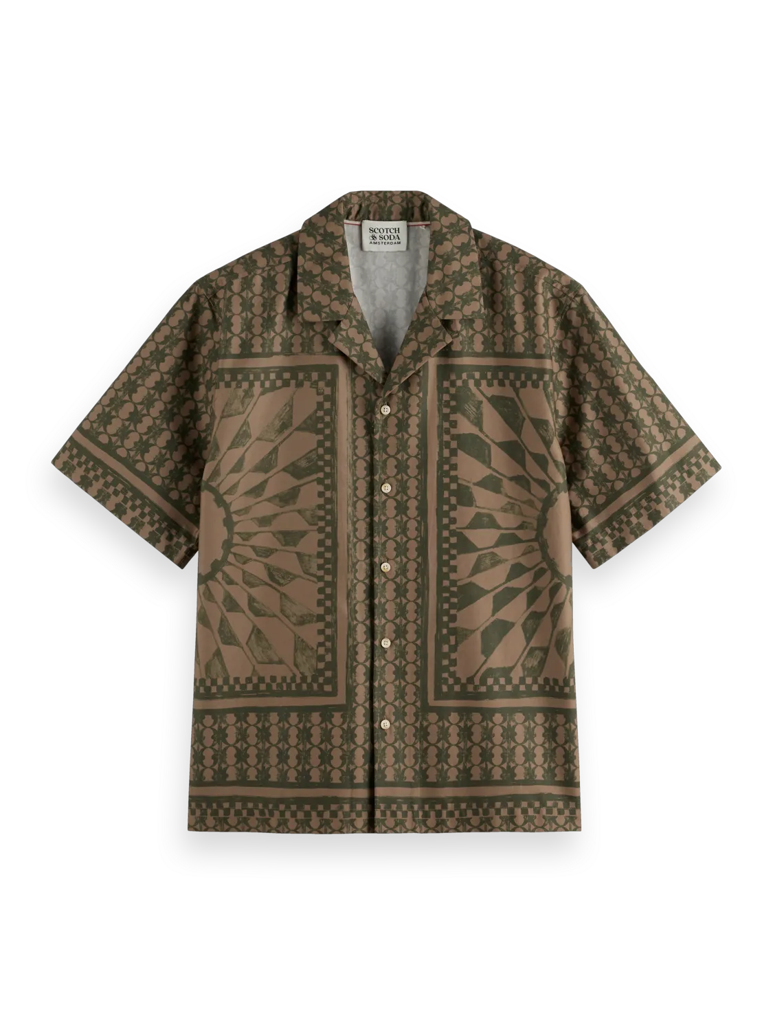 Relaxed Fit Placed Print Shirt