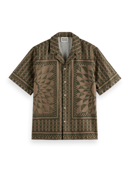 Relaxed Fit Placed Print Shirt