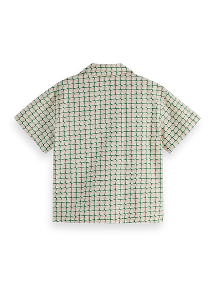 Girls' Short Sleeve Printed Shirt