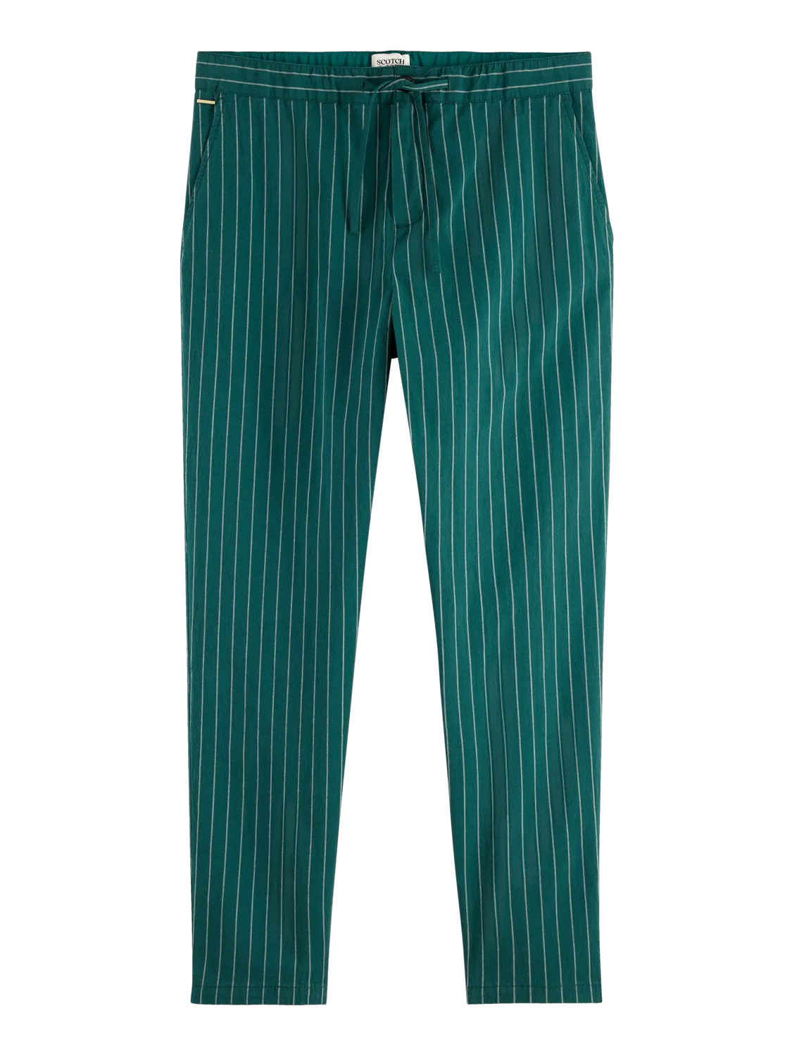 Fave Sporty Cotton-Blend Pinstripe Jogger