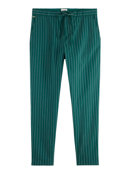 Fave Sporty Cotton-Blend Pinstripe Jogger