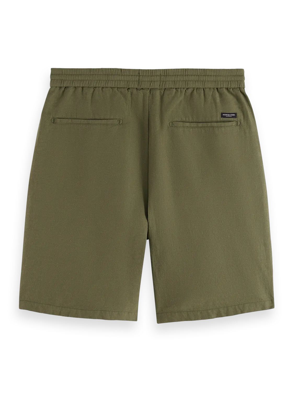 Fave Cotton Linen Relaxed Fit Bermuda Short