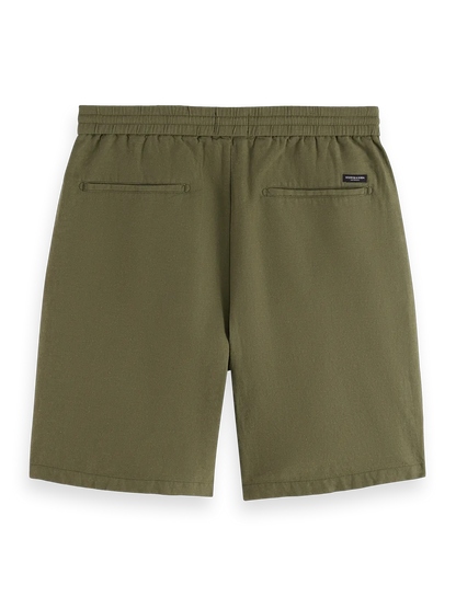 Fave Cotton Linen Relaxed Fit Bermuda Short