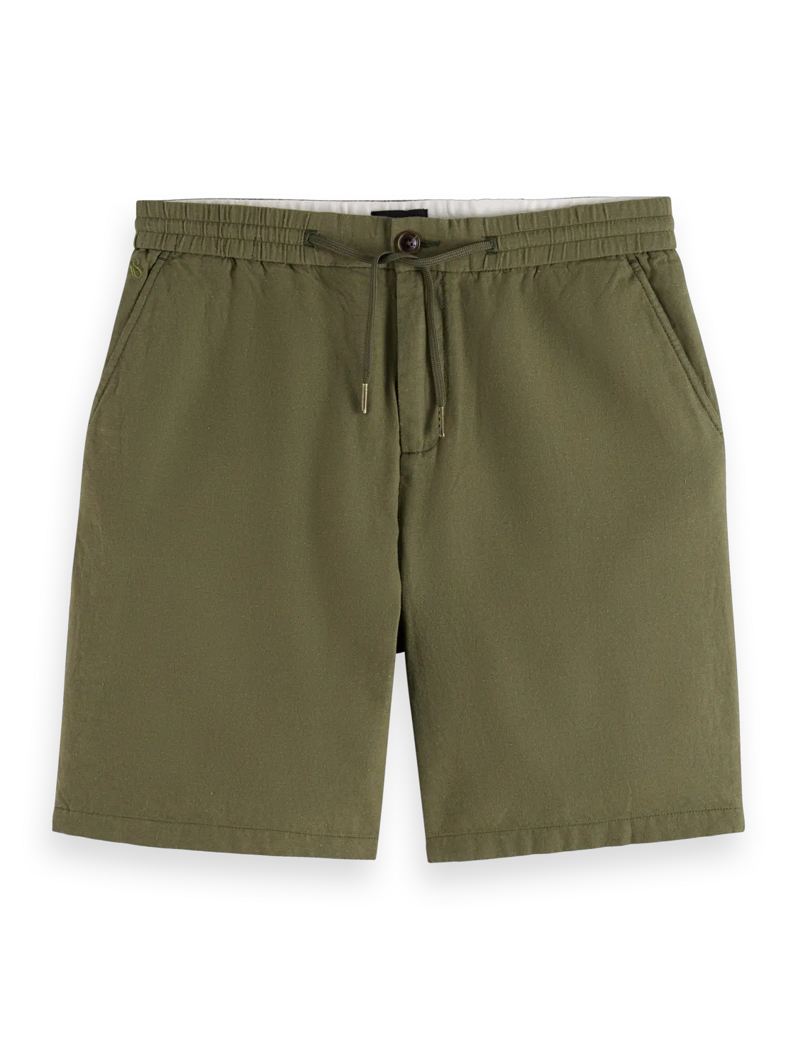 Fave Cotton Linen Relaxed Fit Bermuda Short