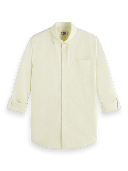 Regular Fit Stripe Oxford Shirt