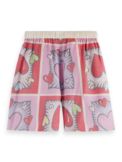 Scotch & Soda x Burton Morris Heart Printed Short
