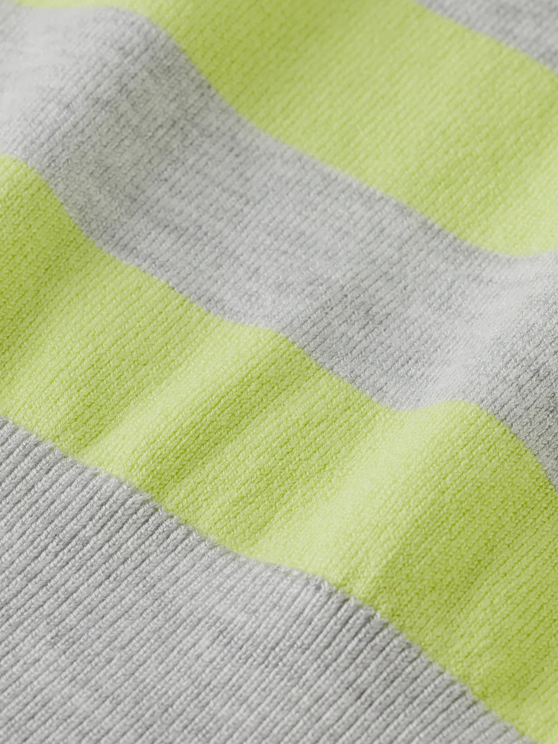 Stripe Crew Neck Relaxed Knit Vest
