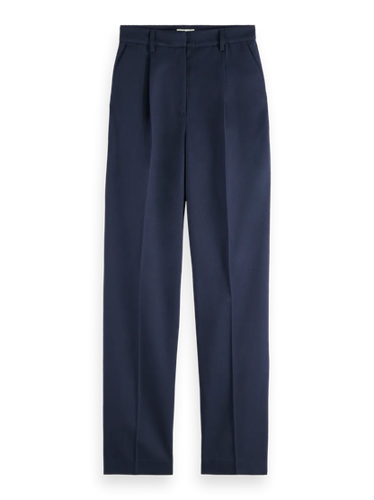 Robyn Relaxed Tapered Leg Gabardine Twill Pant