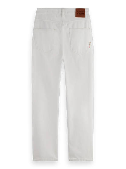 Dean Loose Taper Jeans | Tennis White