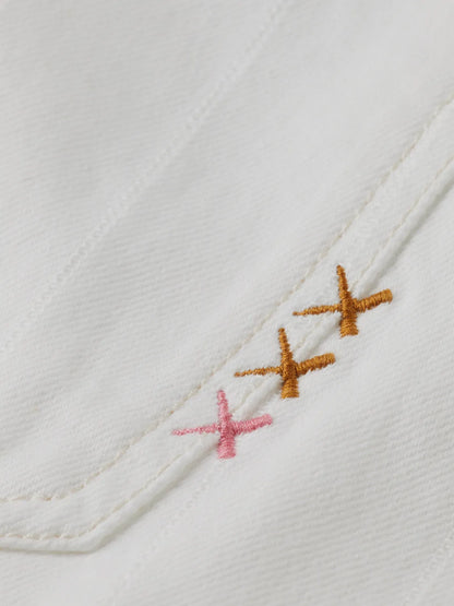 Dean Loose Taper Jeans | Tennis White